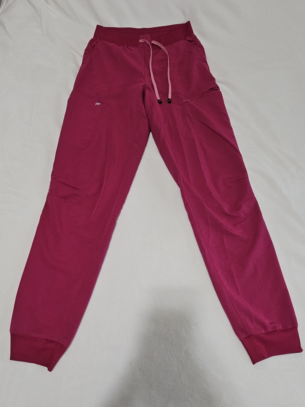 Fabletics Women's Magenta Drawstring Jogger Pants
